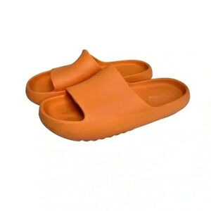 Women's Mad Love Star Slide Sandals Orange Women 7